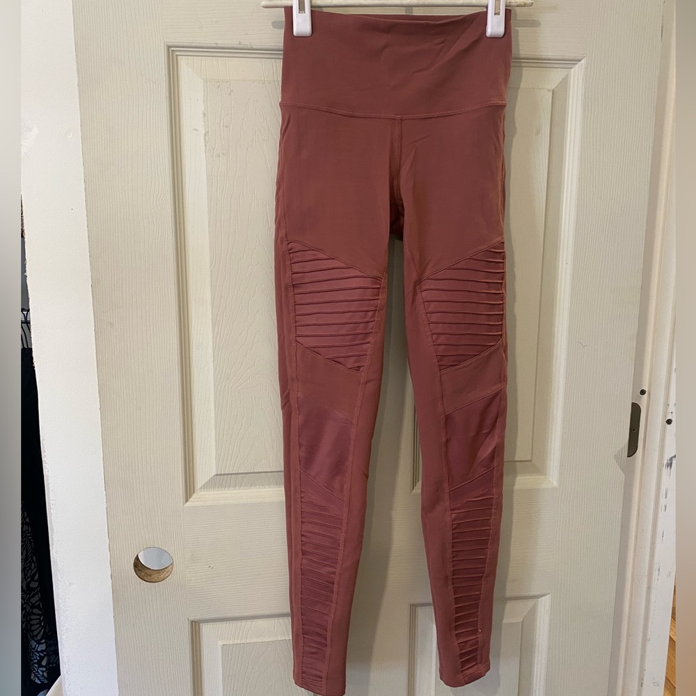 Alo High Waisted Moto Leggings